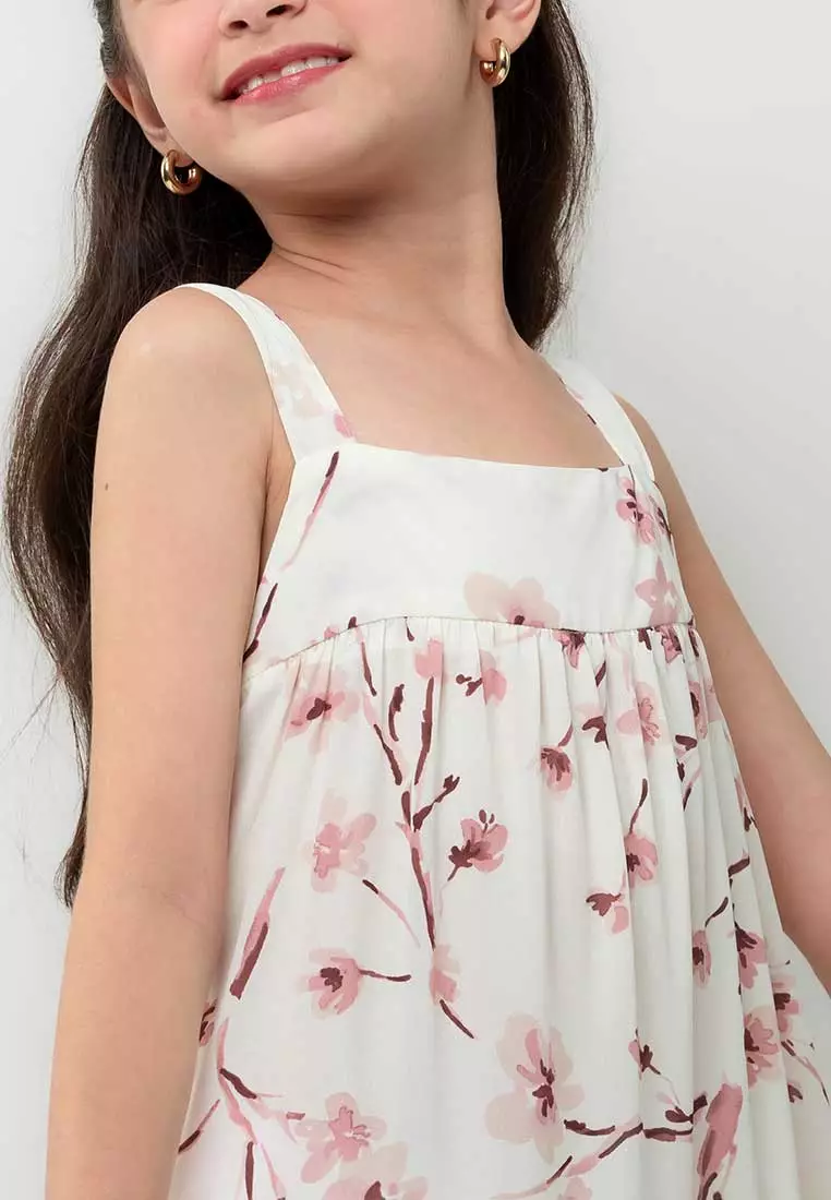 Treehouse Monica Floral Sleeveless  Dress