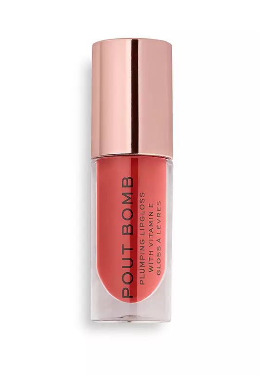 Revolution Pout Bomb Plumping Gloss PEACHY