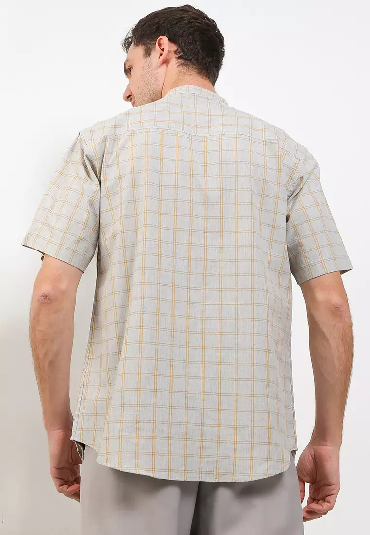 Pale Camel Short Kemeja Koko