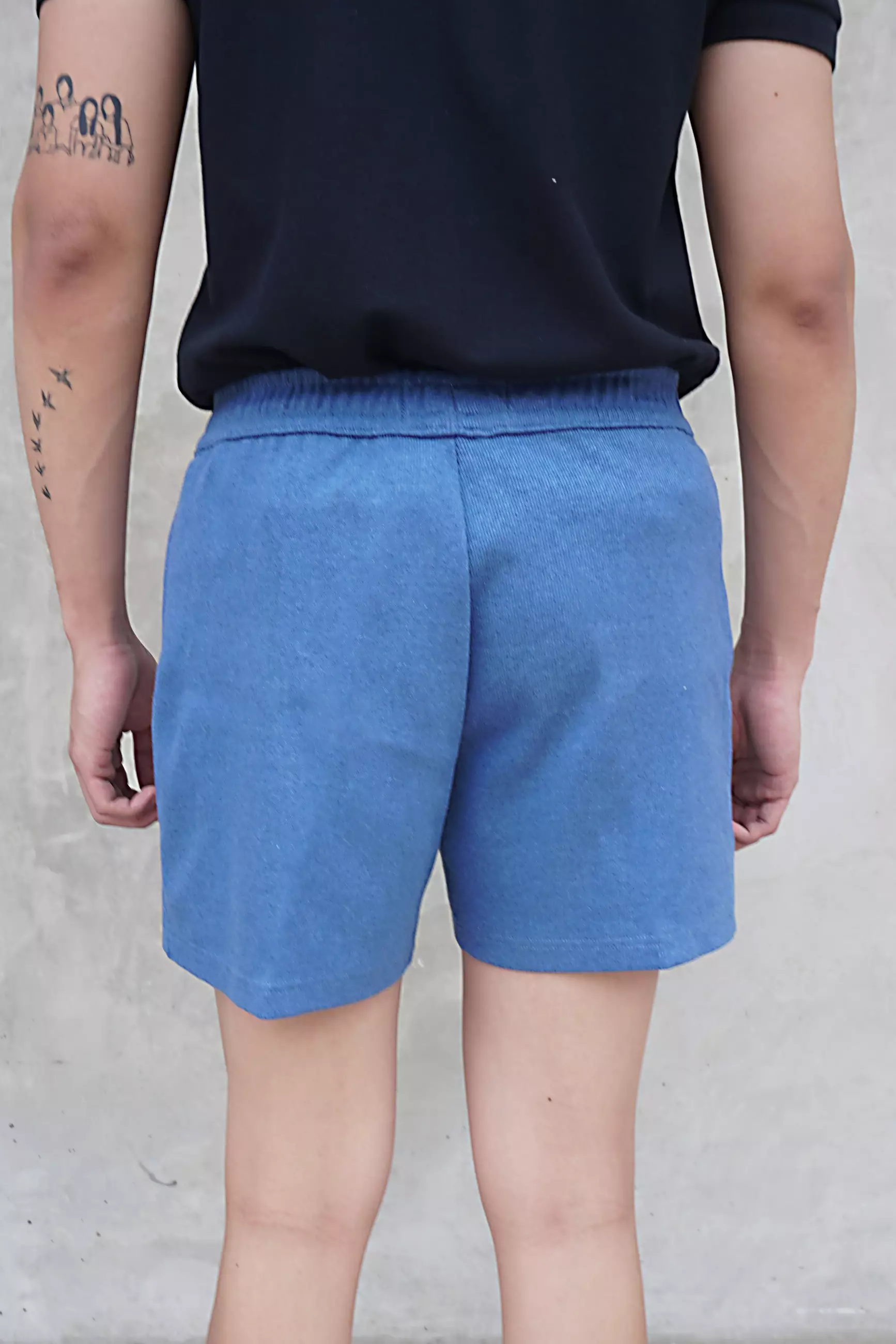 Kale CAKA TANPA SAKU BLUE/ Short Pants / Celana Pendek Pria / Celana Santai Pria