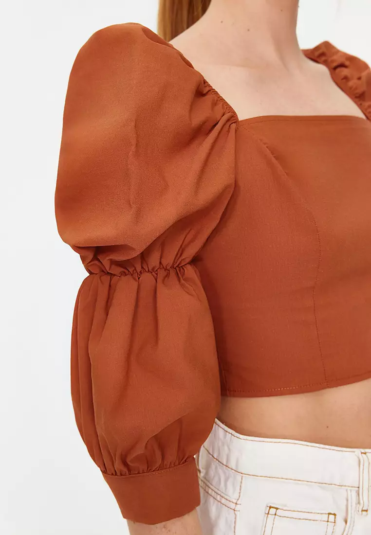 Puff Sleeves Top