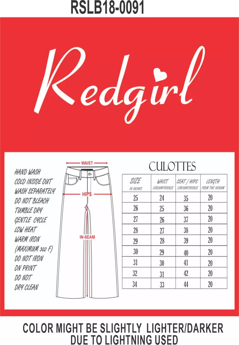 Denim Cullotes Ladies