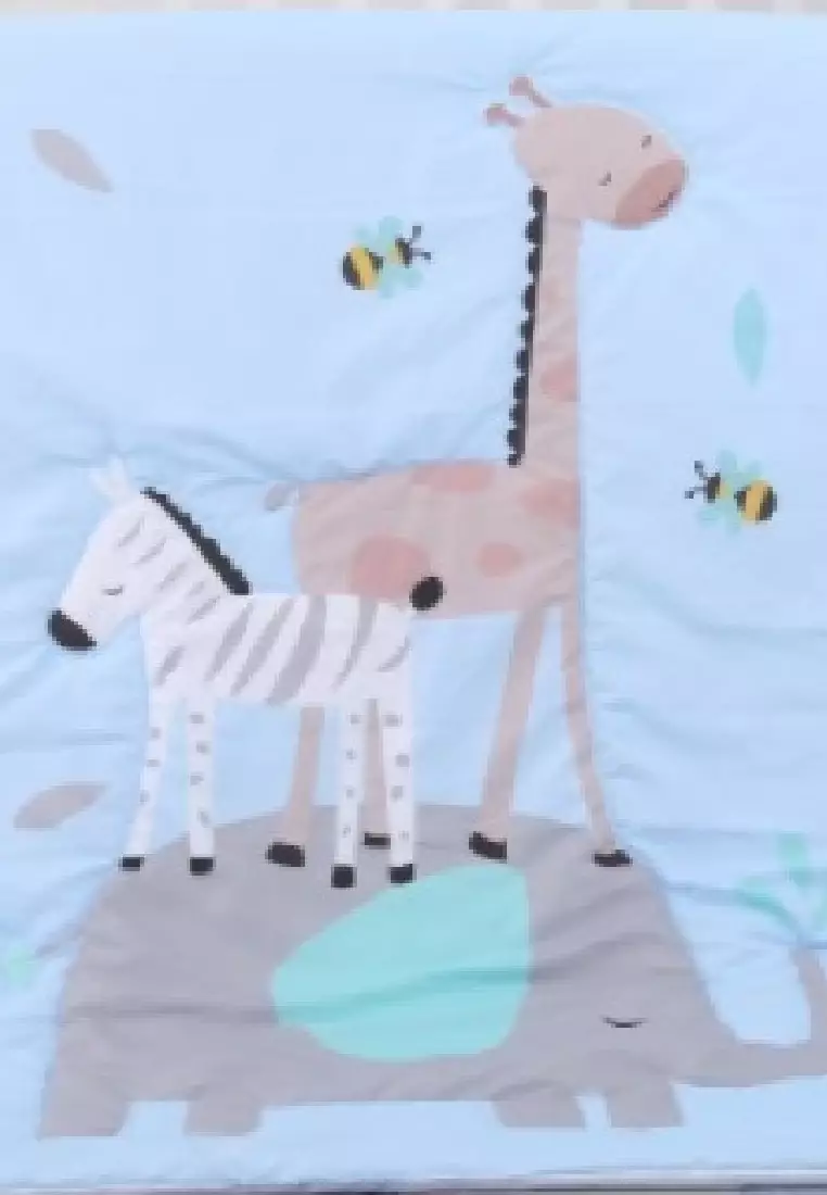 AKARANA BABY Animal Theme Baby Comforter / Baby Quilt Animal Kingdom