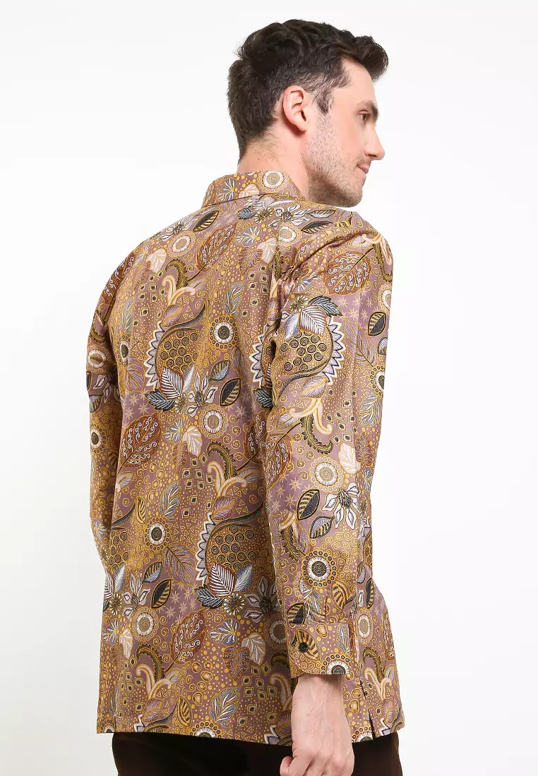 Naufal Shirt Kemeja Batik Katun Lengan Panjang