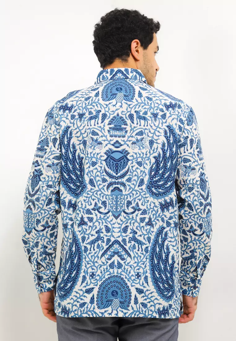 Kemeja Batik Lengan Panjang Motif Waskita Pratama