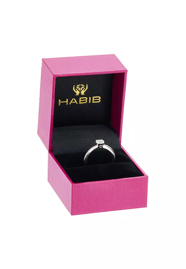 HABIB Empress | Marquise, Princess and Diamond Ring in 750/18K White Gold 268340224(WG)