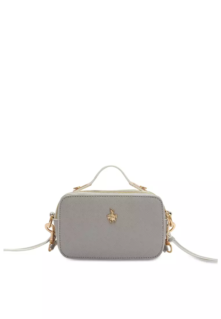 Women's Shoulder Bag / Sling Bag / Crossbody Bag (Tas Bahu / Tas Selempang Wanita) - Abu-Abu