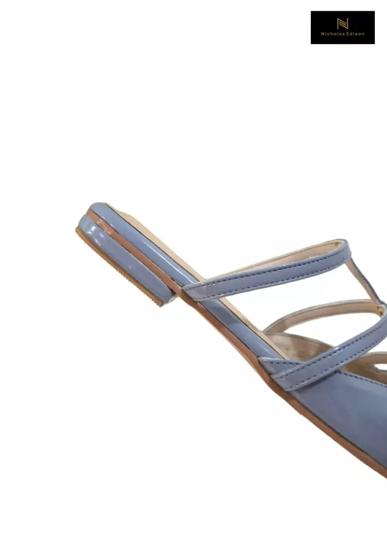 Nicholas Edison Flat Nabila Blue