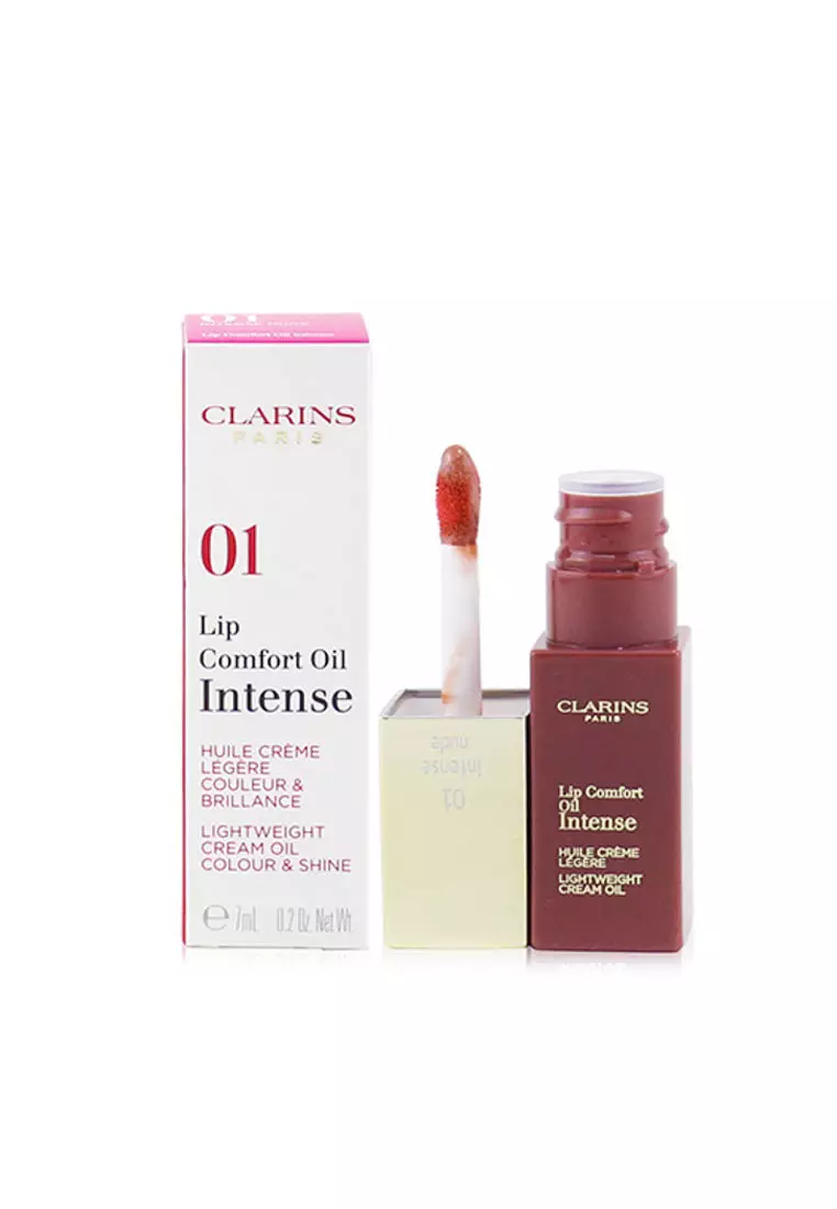 Discount on Clarins  shoes - SKU: Clarins - Lip Comfort Oil Intense - # 01 Intense Nude 7ml/0.2oz