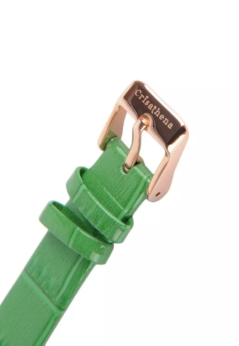 Snow Fashion Watch in Green for Women