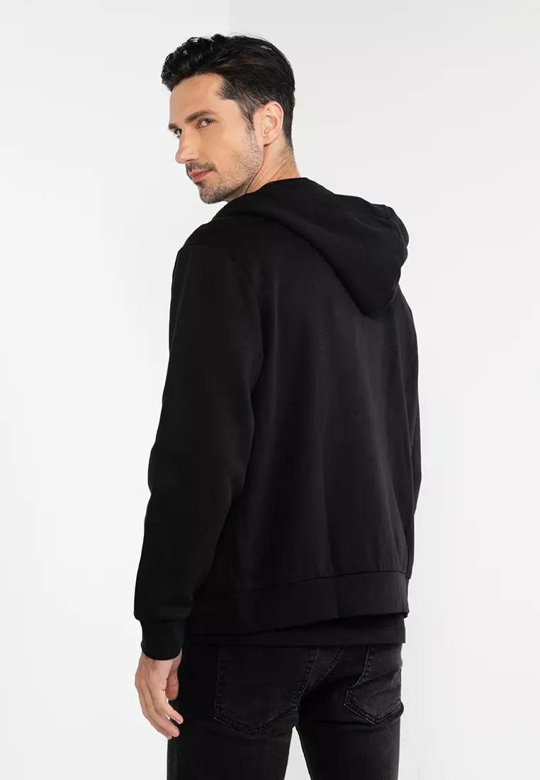 Archive Logo Fleece Zip Hoodie, Calvin Klein