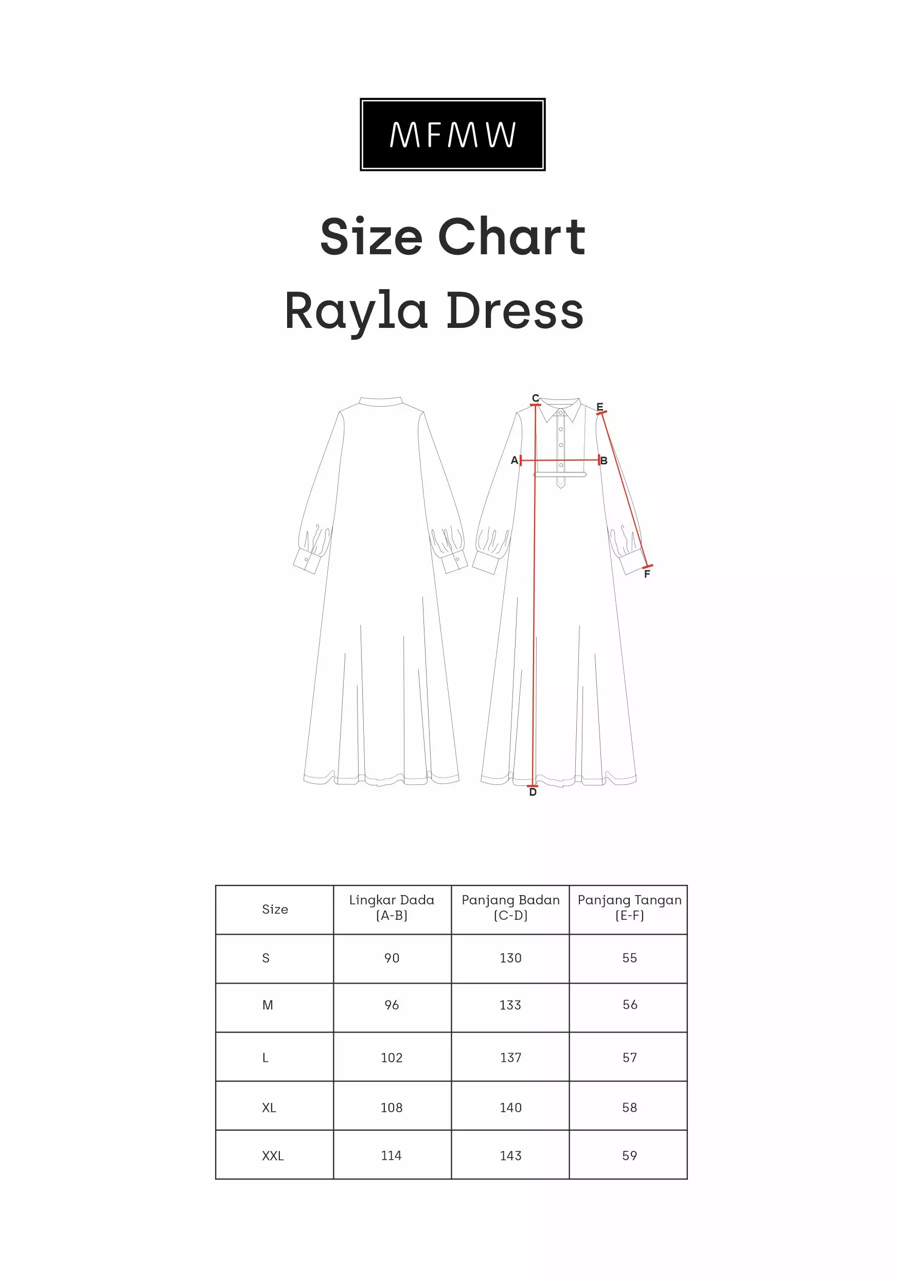 MFMW Rayla Dress Gamis Light Brown