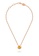 Aquae Jewels pink Necklace My BirthStone 18K Gold - Rose Gold,Citrine - November 49B7CACD42496BGS_1