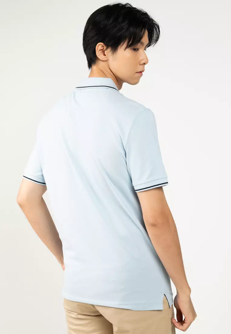 Tipped Piqué Polo Shirt