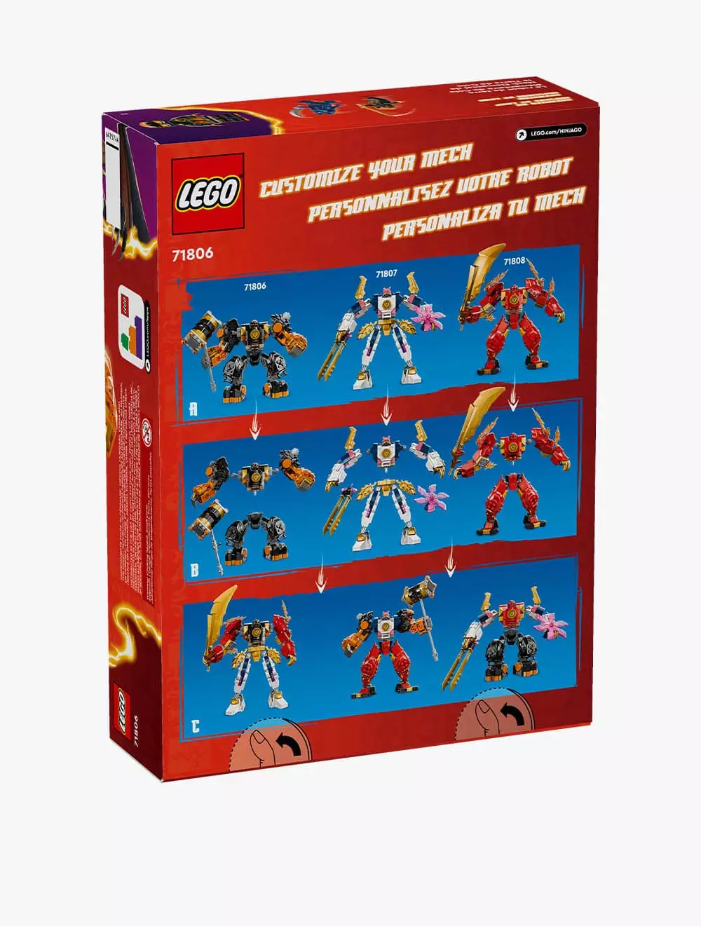 LEGO® NINJAGO® Cole's Elemental Earth Mech - 71806