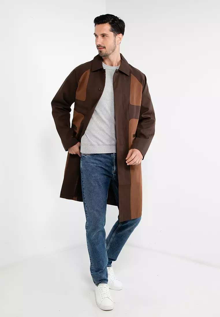 Topman Deconstructed Mac Coat 2024 Buy Topman Online ZALORA