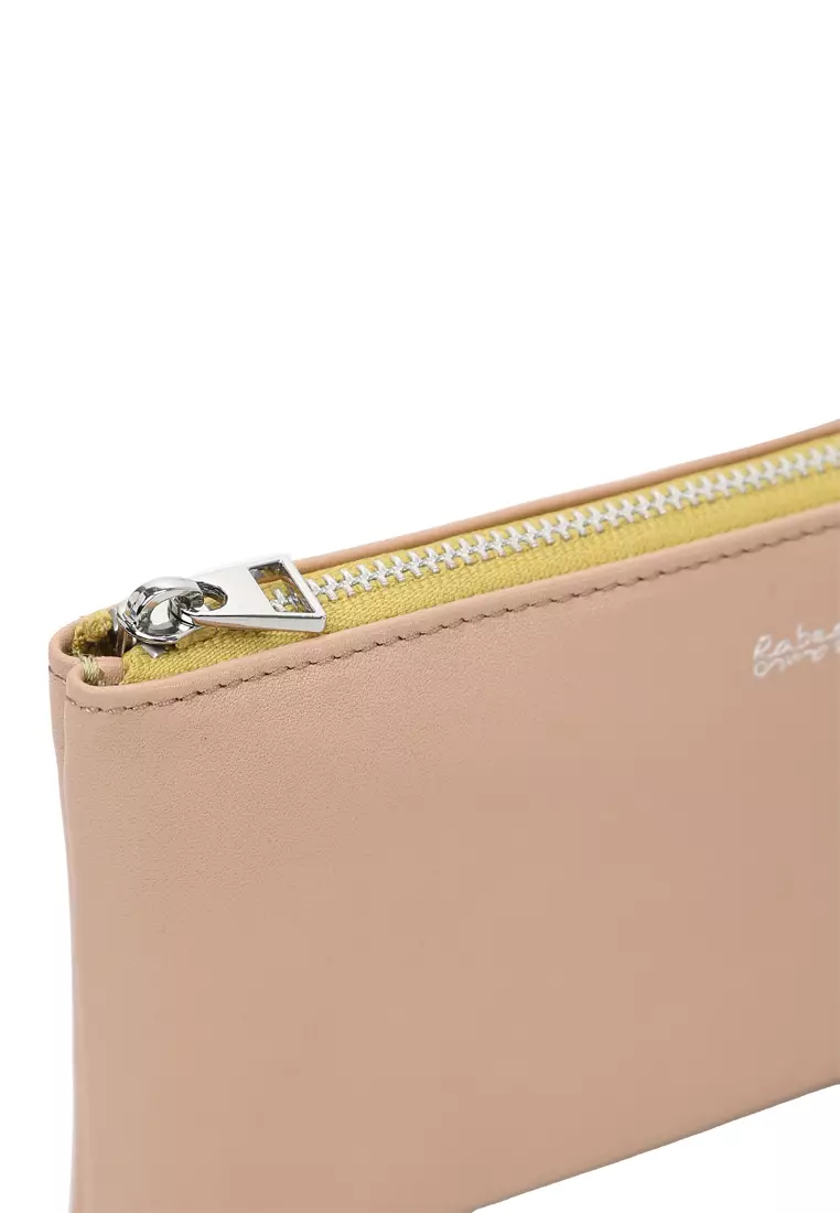 L-Zip Long Wallet - Carol Pink