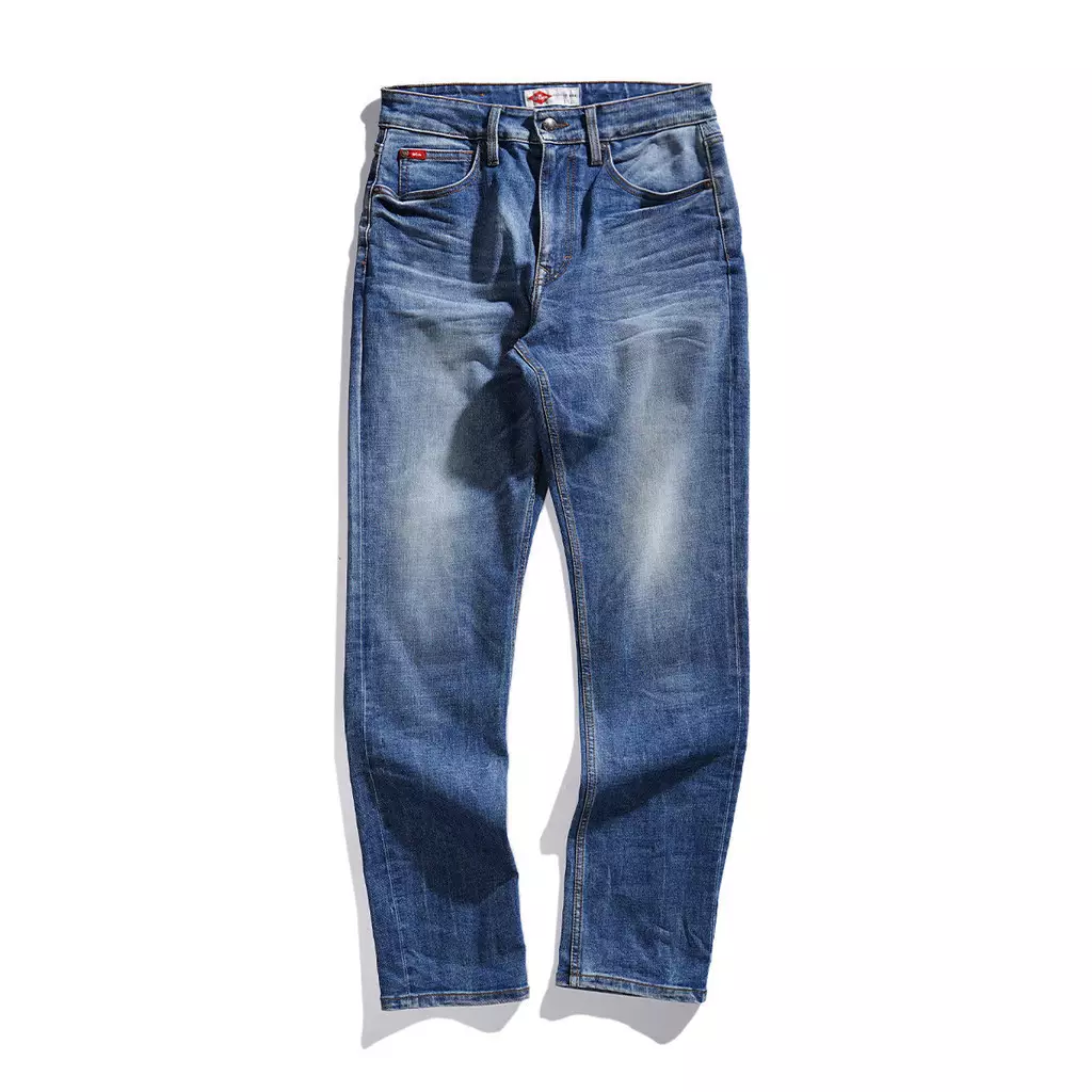 Lee Cooper Tapered Fit Jeans Arthur Worn Light Blue Iceberg
