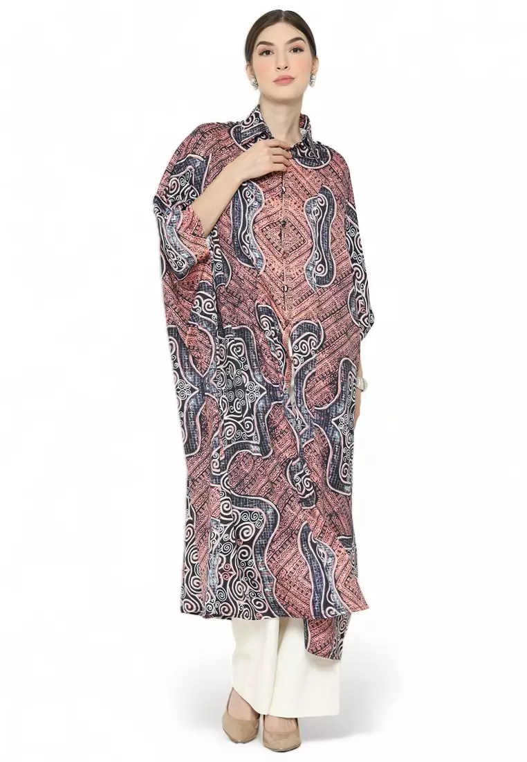 Kanzi Collared Kaftan
