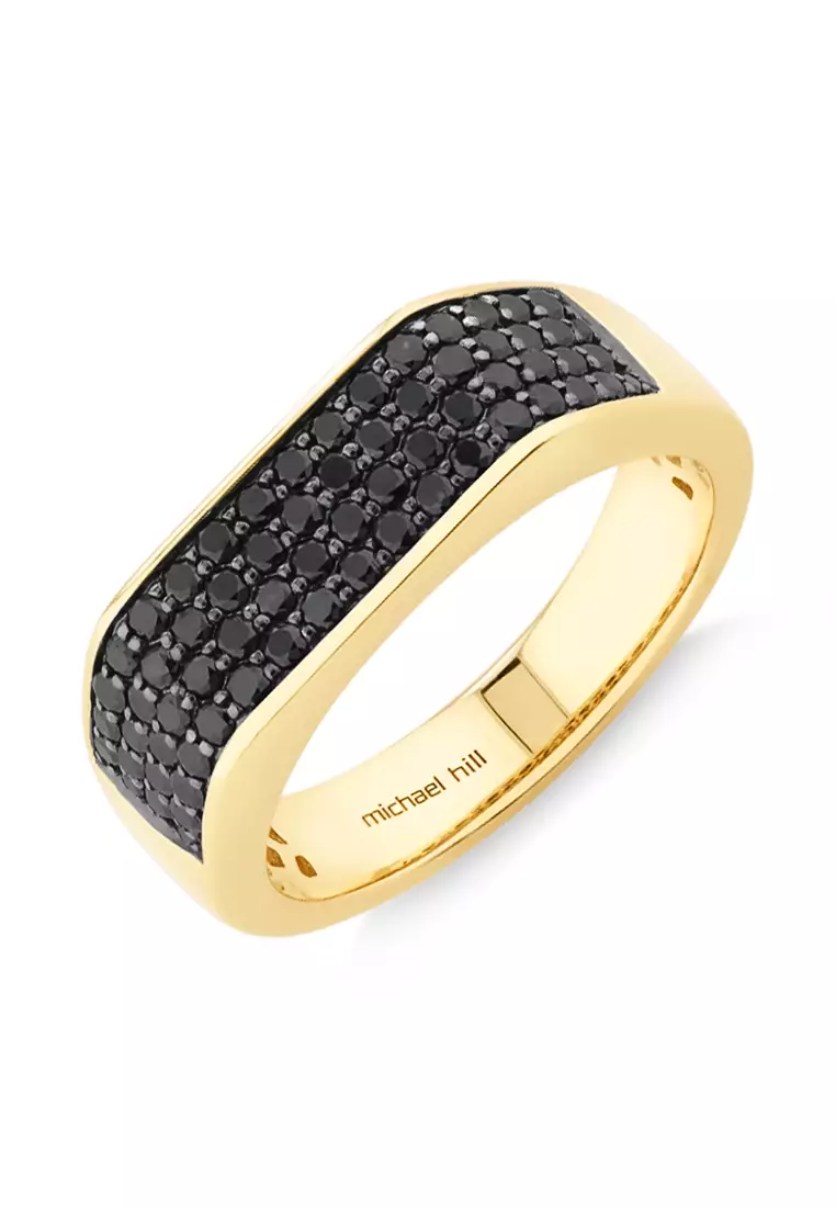 Michael hill mens gold rings sales