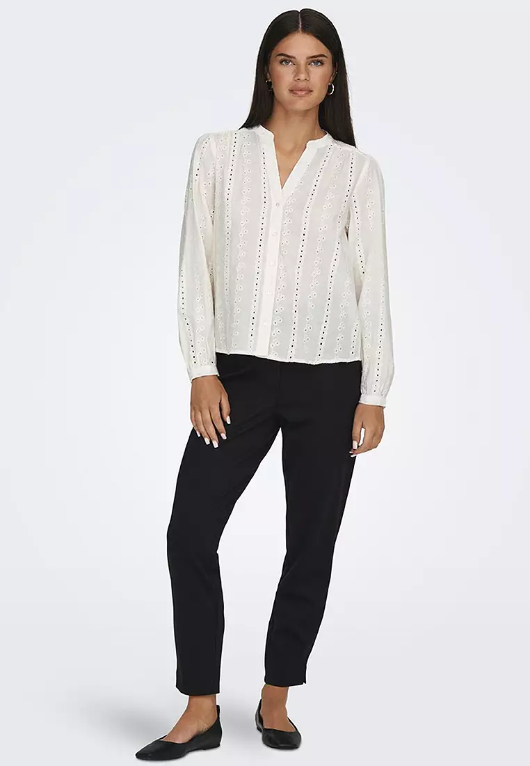 Amie L/S Embroidery Shirt