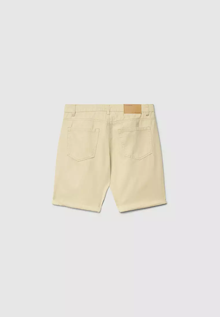 Men's 5-Pocket Cuffed Shorts