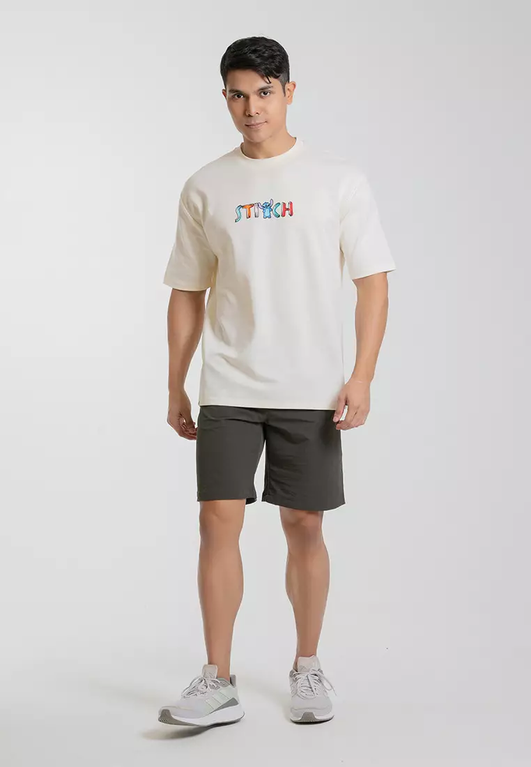 Forest Stretchable Men Shorts Casual Short Pants Men | Seluar Pendek Lelaki - 65856-03DkGrey