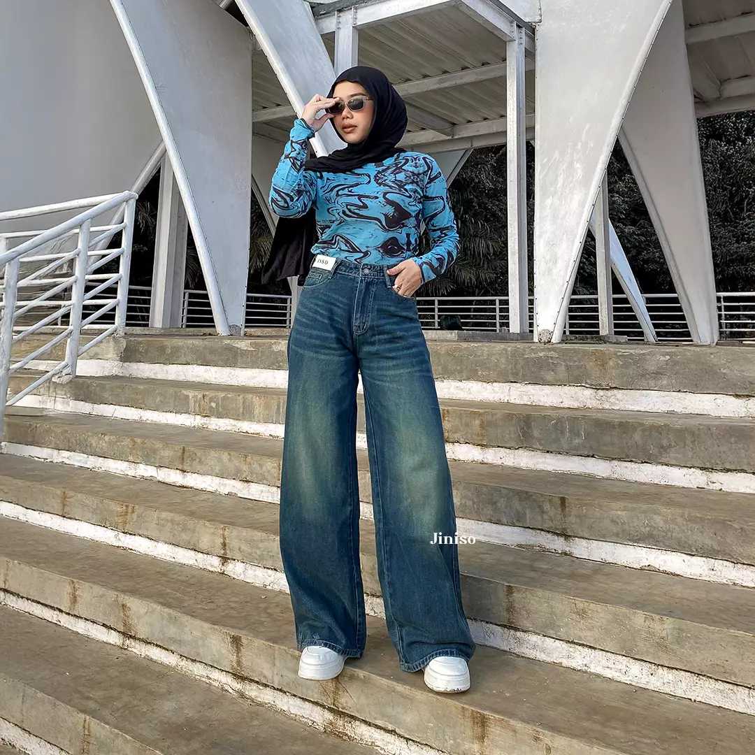 Highwaist Oversize Baggy Loose Jeans 758 WEEKEND