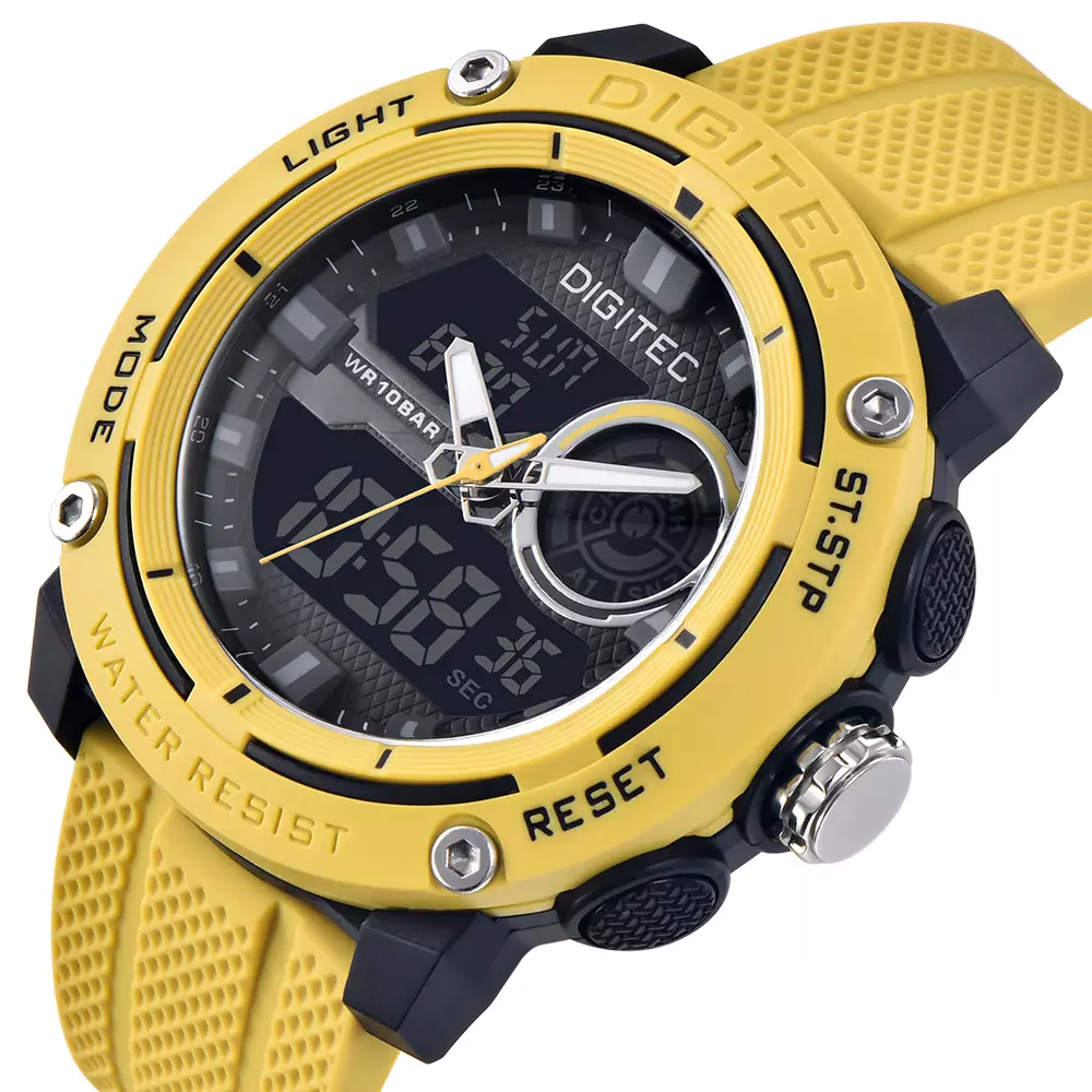 DIGITEC Jam Tangan Pria DA-2170T-YL4B Water Resist