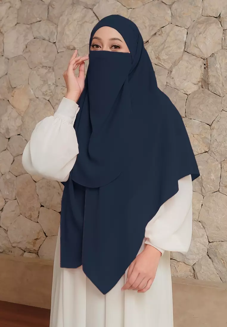 KHIBAN KHAIRA MAGNET PLUS NIQAB - NAVY