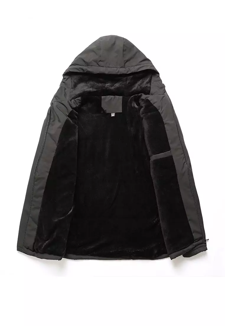 Thick Hooded Technical Jacket RF2017