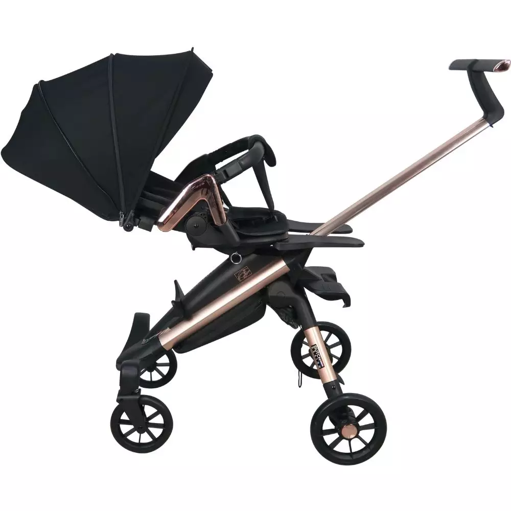 Cocolatte Solitute Stroller Black - Kereta Dorong Bayi