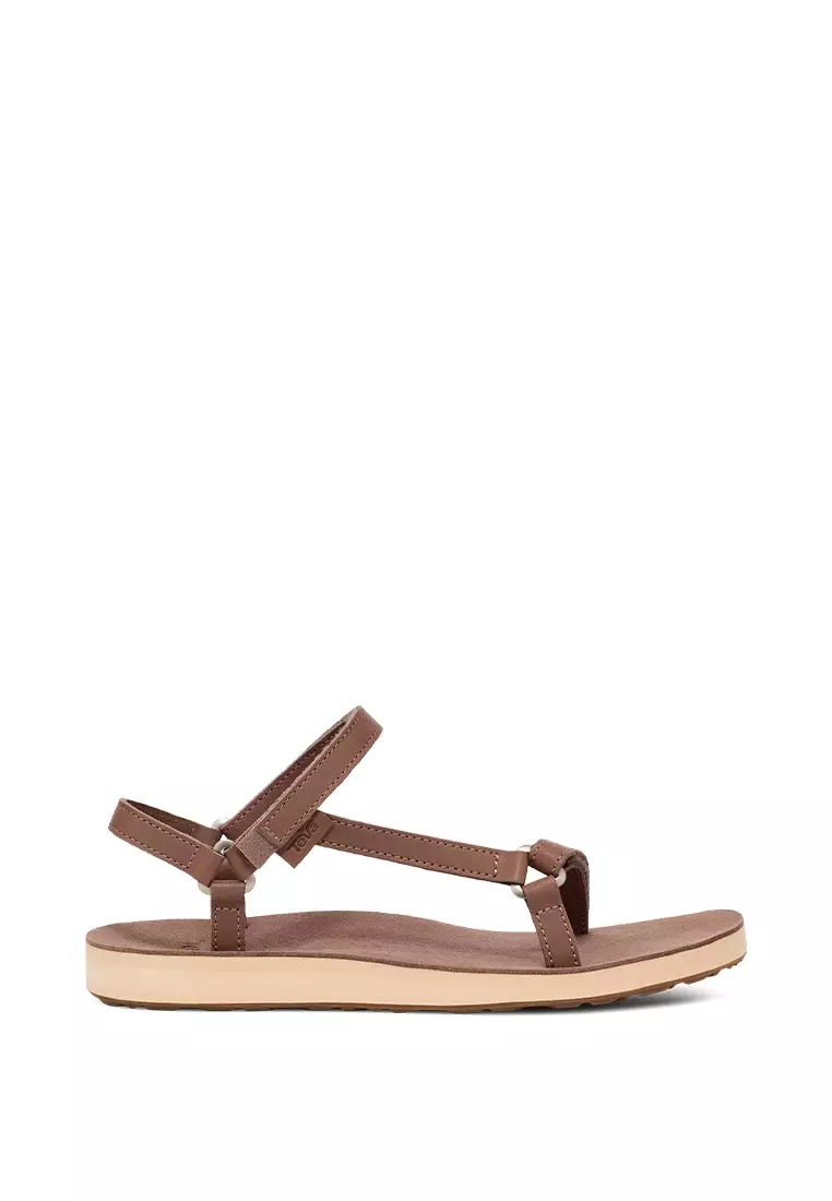 Buy Teva Women's Original Universal Slim Leather Sandals Acorn