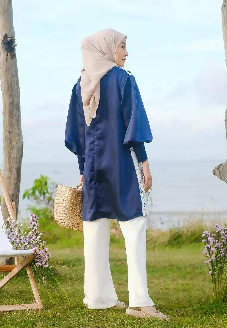 Azaya Tunik Navy