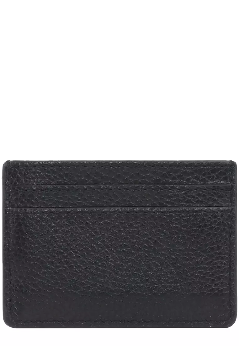 Buy Marc Jacobs Marc Jacobs The Groove Leather Card Case In Black ...