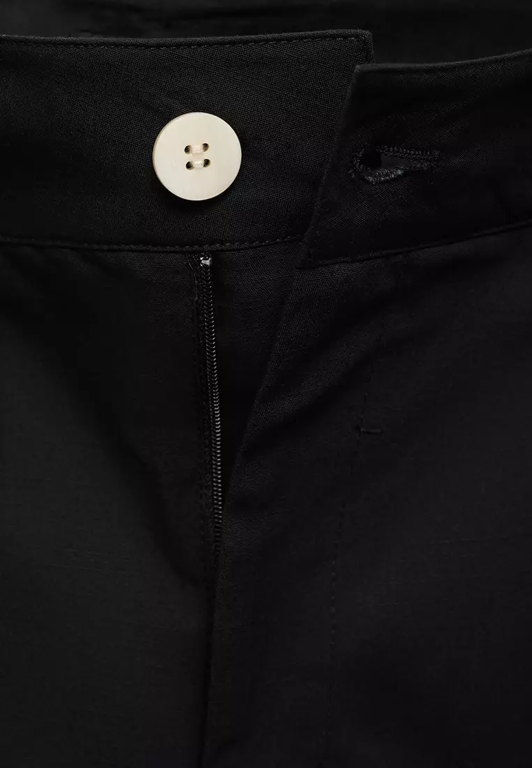 High-Waisted Balloon Trousers