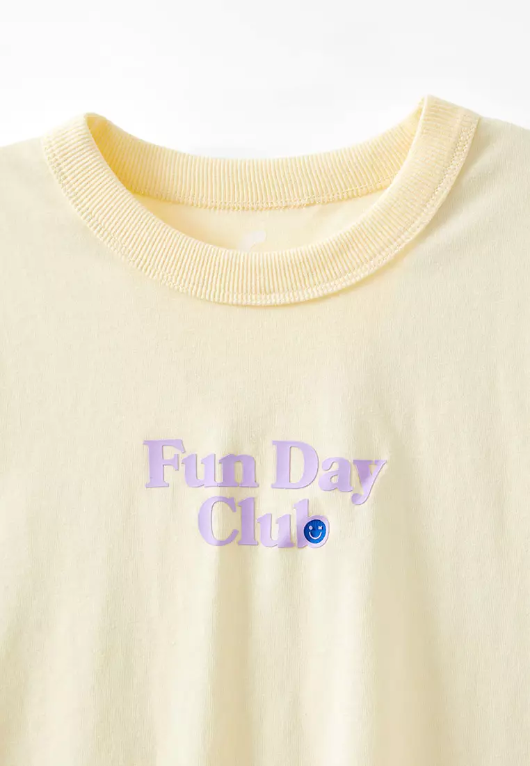 Poppy Oversize Graphic Print Tee