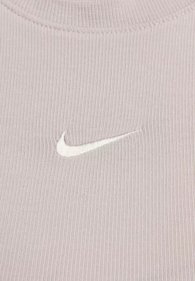 Buy Nike Sportswear Essentials Ribbed Cropped Tank Top 2024 Online ...