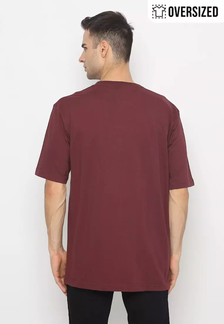 RBJ T-Shirt Cotton Combed Oversized Pria 2079350041