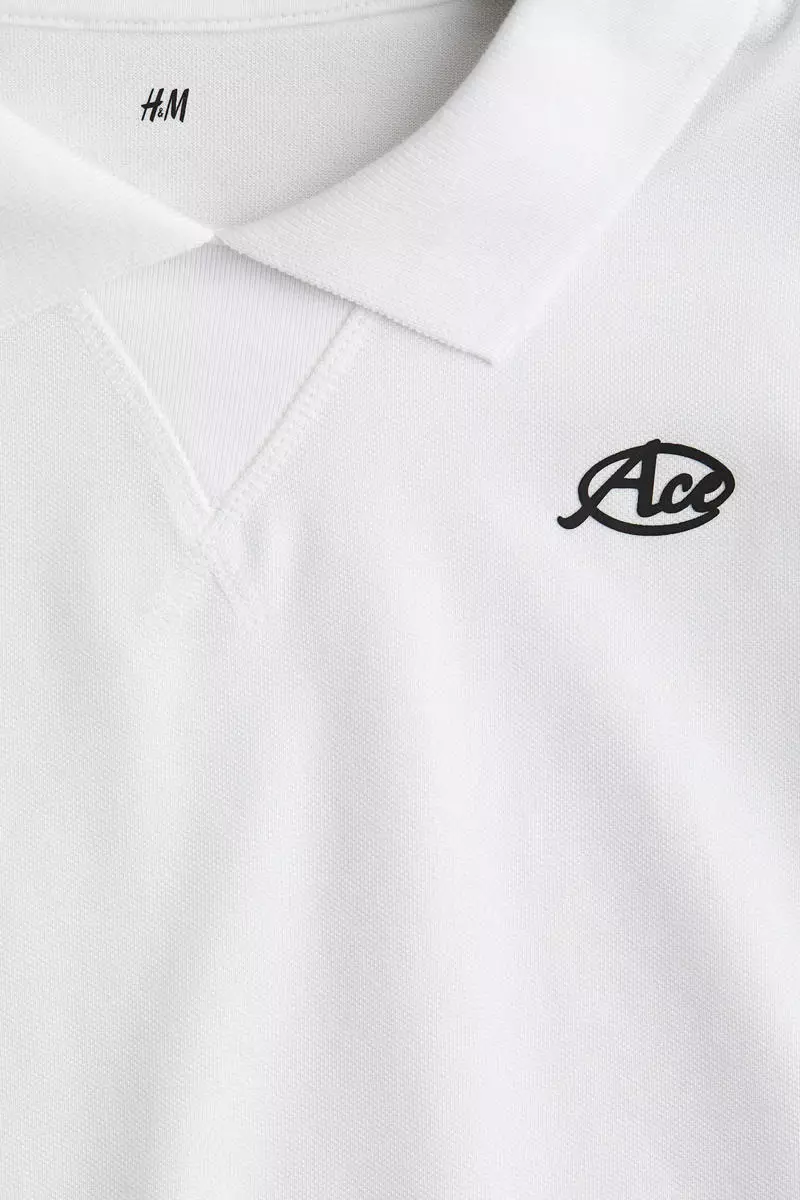 COOLMAX® Print-motif polo shirt