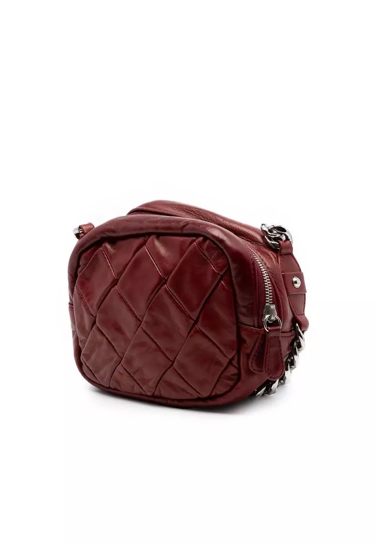Pre-Loved Chanel Cc Quilted Lambskin Camera Bag