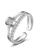 YOUNIQ silver YOUNIQ Basic Korean Silver Dotty CZ Diamond 2 Layer ROM Engagement Wedding Ring B8848ACC10C95AGS_1