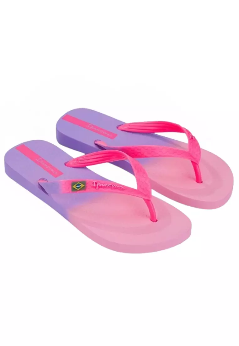 Discount on Ipanema  shoes - SKU: Ipanema Brasil Print Flip Flops