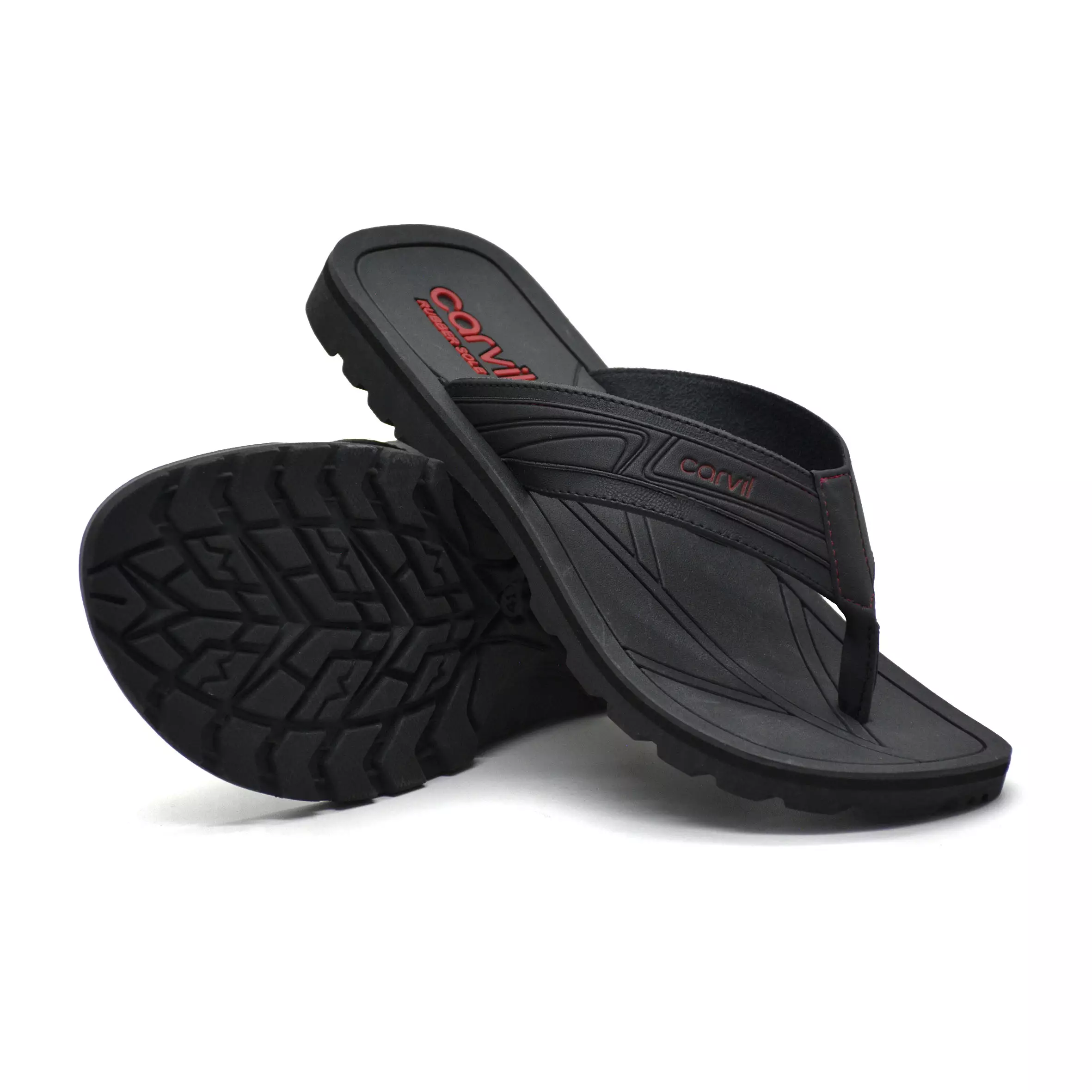 Carvil Sandal Pria New Emw Pro-01 M Black/Red