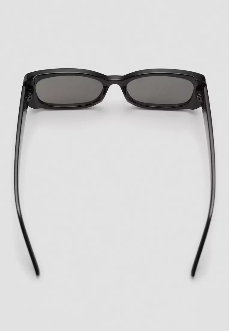 Rectangular-Frame Sunglasses