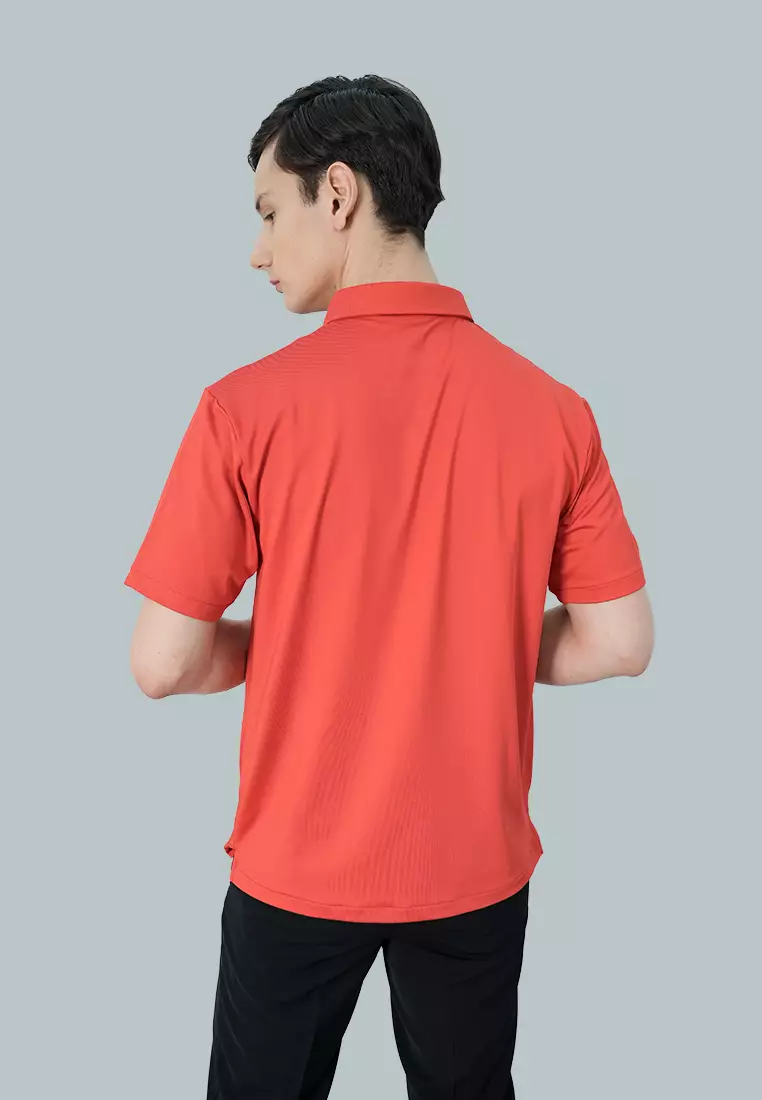 Johnwin Polo Dri Fit Kaos Polo Pria Coral Polos FWS.638.C007.008.C