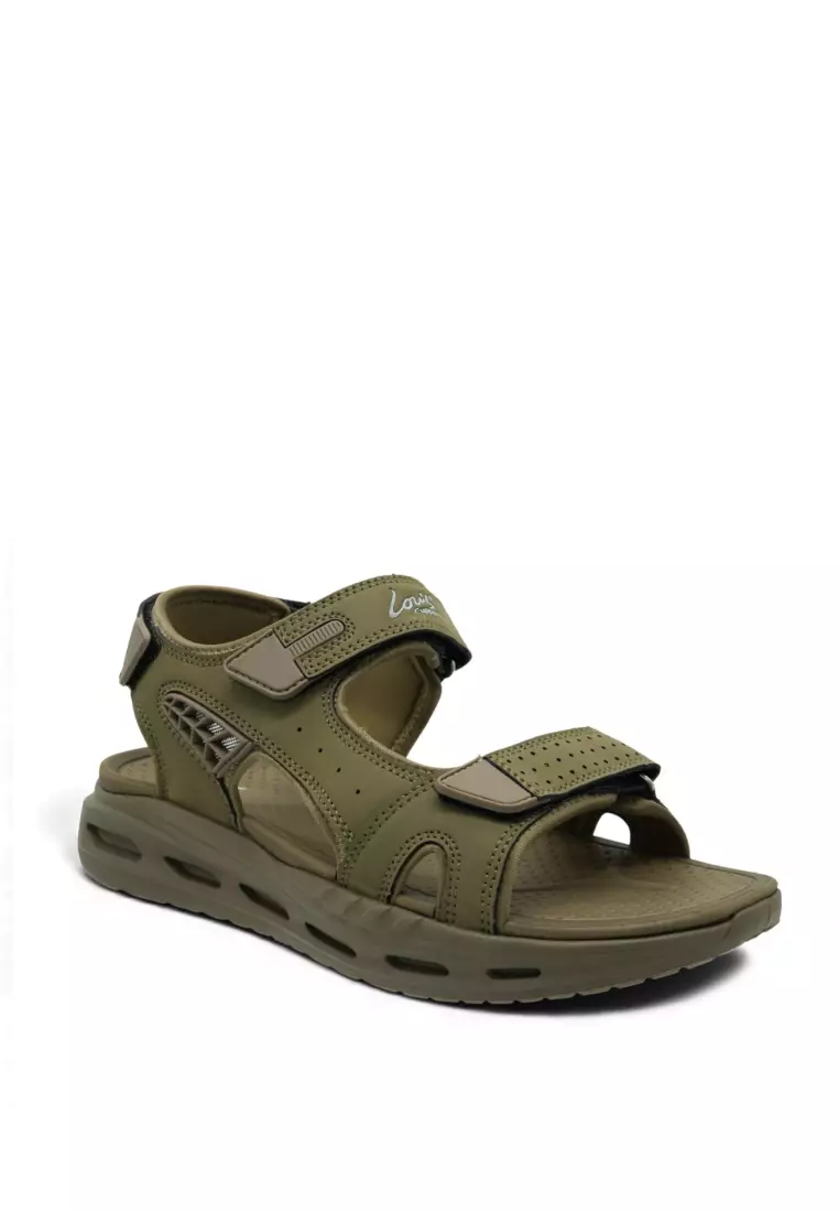 Men Slip On Faux Leather Classic Casual Sandals - 260141282