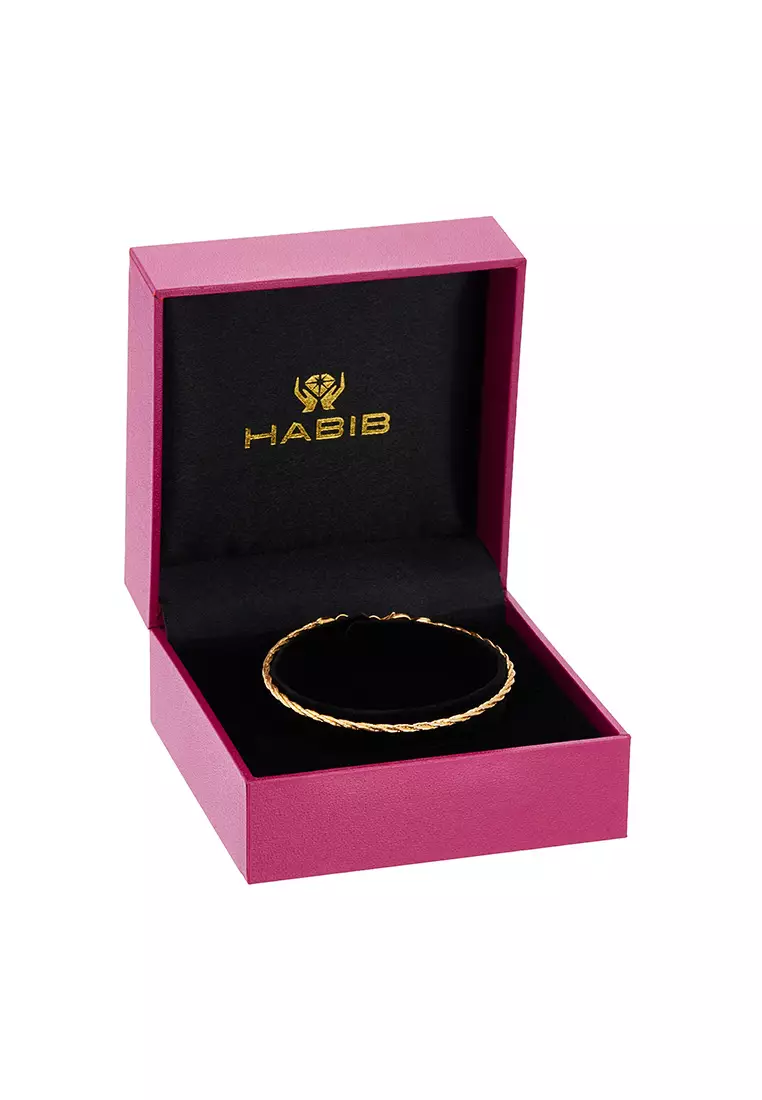 HABIB Oro Italia 916 Yellow Gold Bracelet GW53840525(Y) (22K Gold)