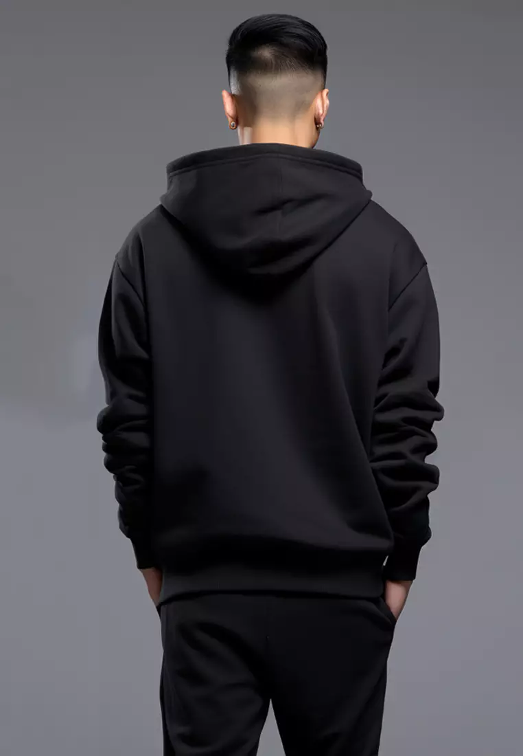 MO111C hoodies osaka online blk Hitam