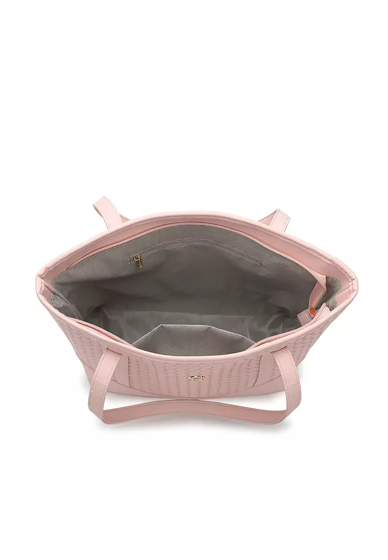 Women's Tote Bag / Shoulder Bag / Top Handle Bag - Pink